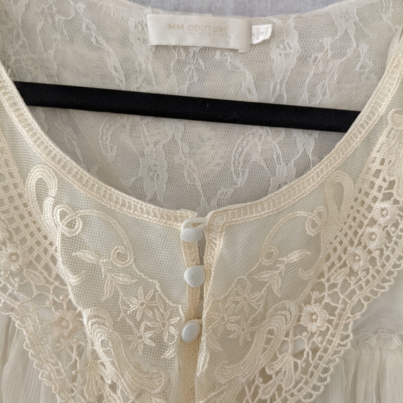 MM Couture Lace Top Size S - Picture 3 of 6